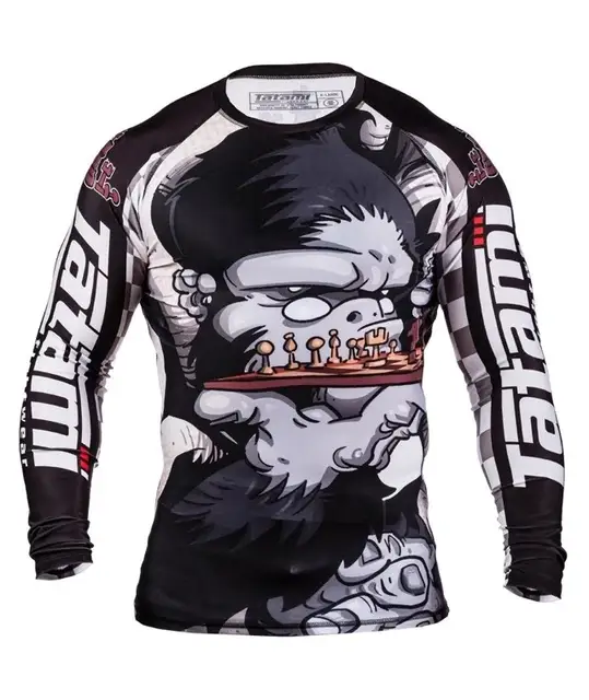 CHESS GORILLA RASH GUARD