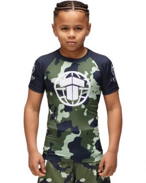 KIDS MTP RASH GUARD - CAMO