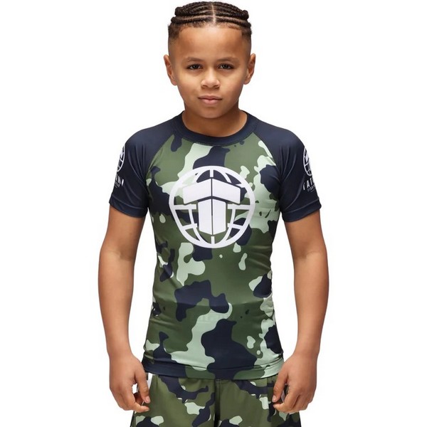 KIDS MTP RASH GUARD - CAMO