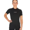 LADIES PEAK SHORT SLEEVE RASH GUARD