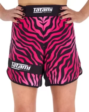 LADIES RECHARGE GRAPPLING SHORTS - PINK