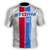 STORM PIT STOP TITANIUM SHORT SLEEVE RASH GUARD