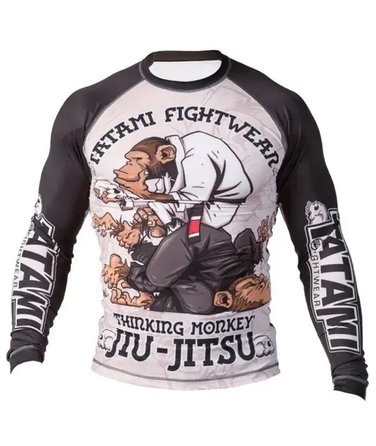 THINKER MONKEY RASH GUARD